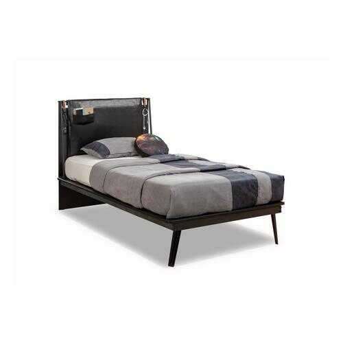 Кровать Cilek Dark Metal 100х200 см, черный в Орматек