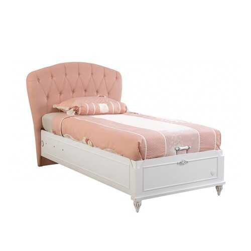 Кровать с подъемным механизмом Cilek Romantic 120х200 см, белый/розовый в Орматек